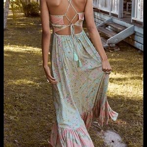 spell city lights maxi dress
